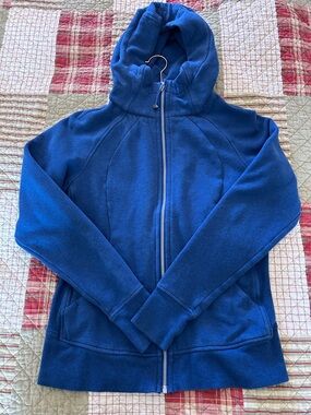 lululemon athletica Scuba Blue Full-Zip Hooded Sweatshirt